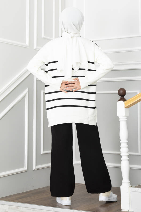 Knitwear Hijab Set MD22204-R67 SE - الصورة 9
