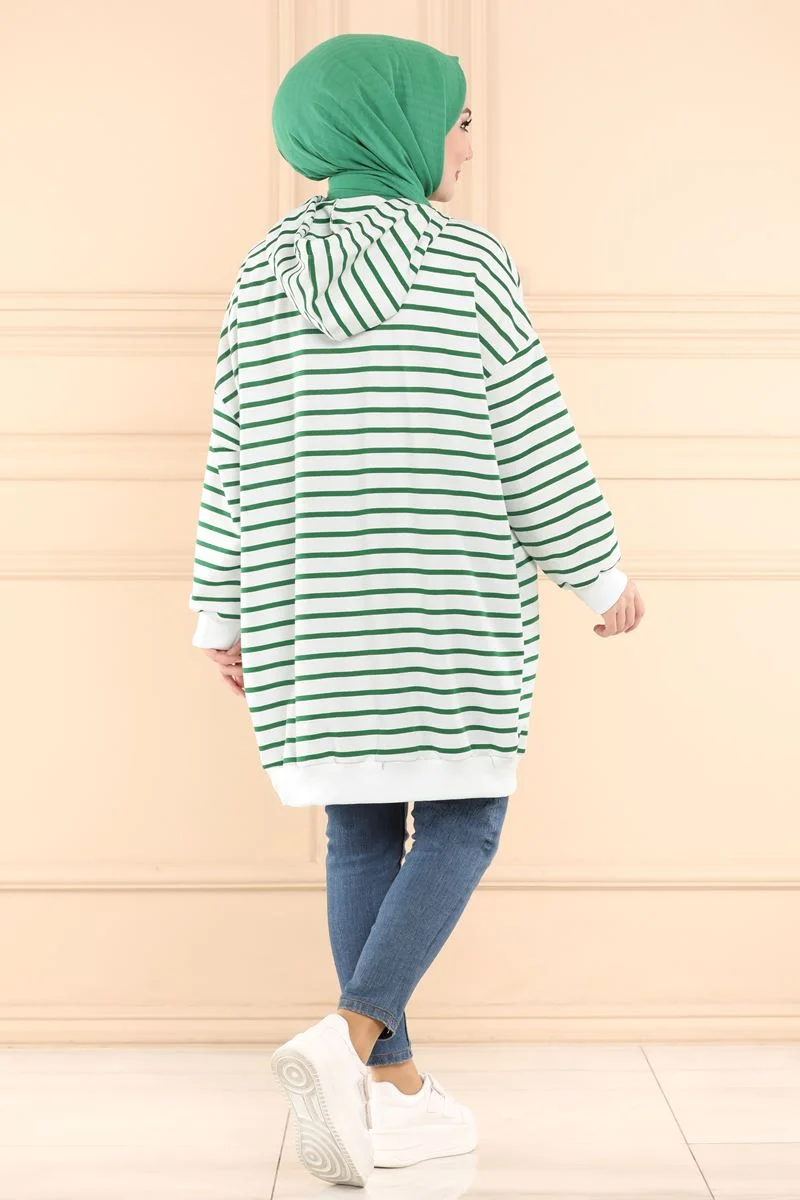 Sweatshirt 122BO429 sv - الصورة 4