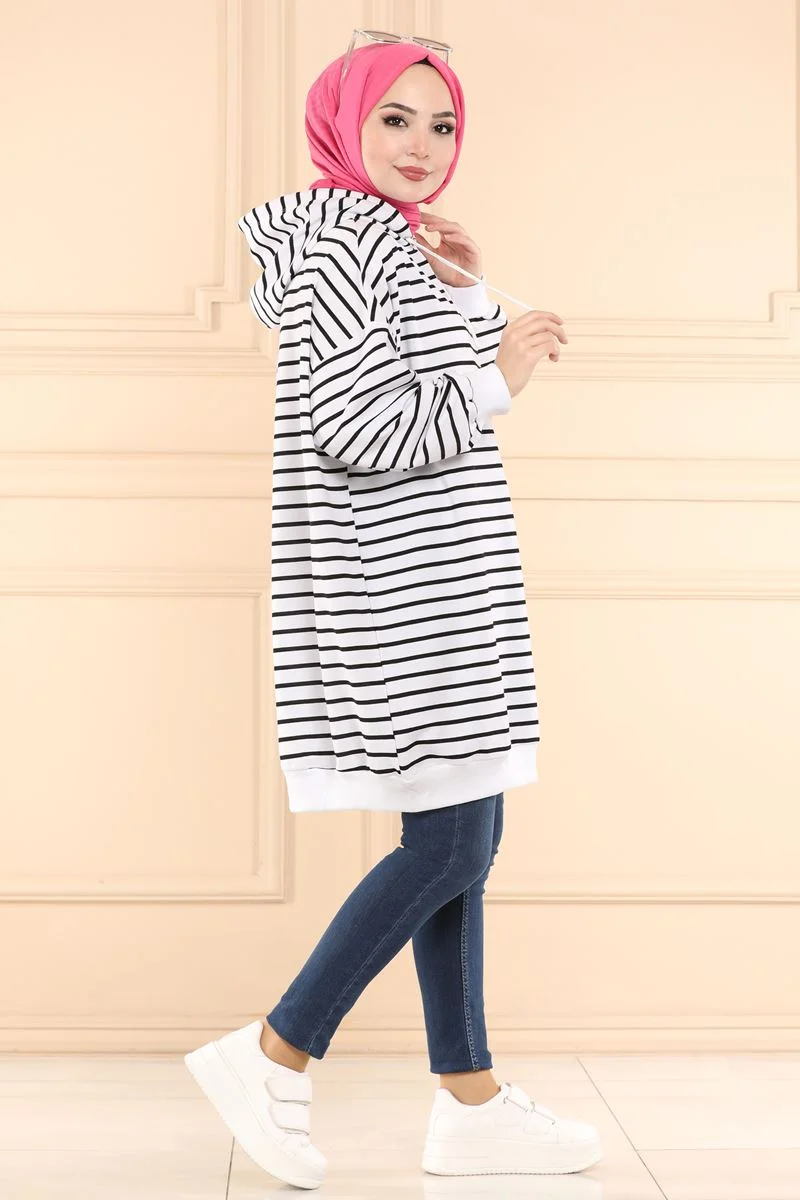 Sweatshirt 122BO429 sv - الصورة 12