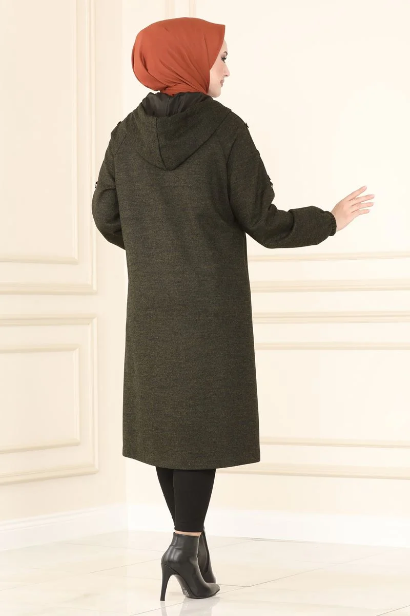 Overcoat 2204PD194 sv - الصورة 9