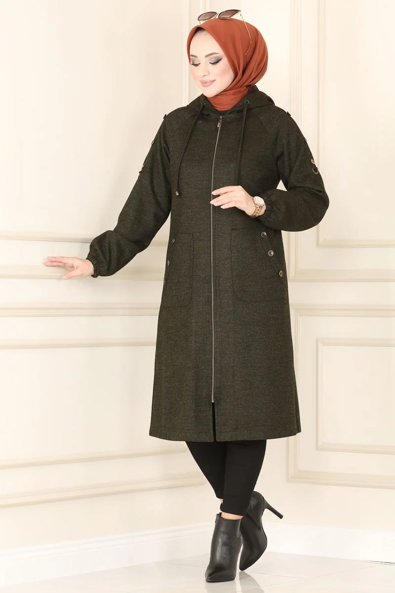 Overcoat 2204PD194 sv - الصورة 6