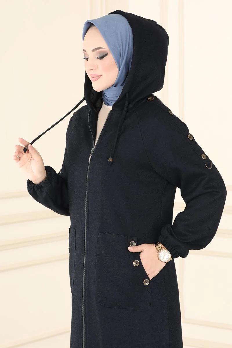 Overcoat 2204PD194 sv - الصورة 11