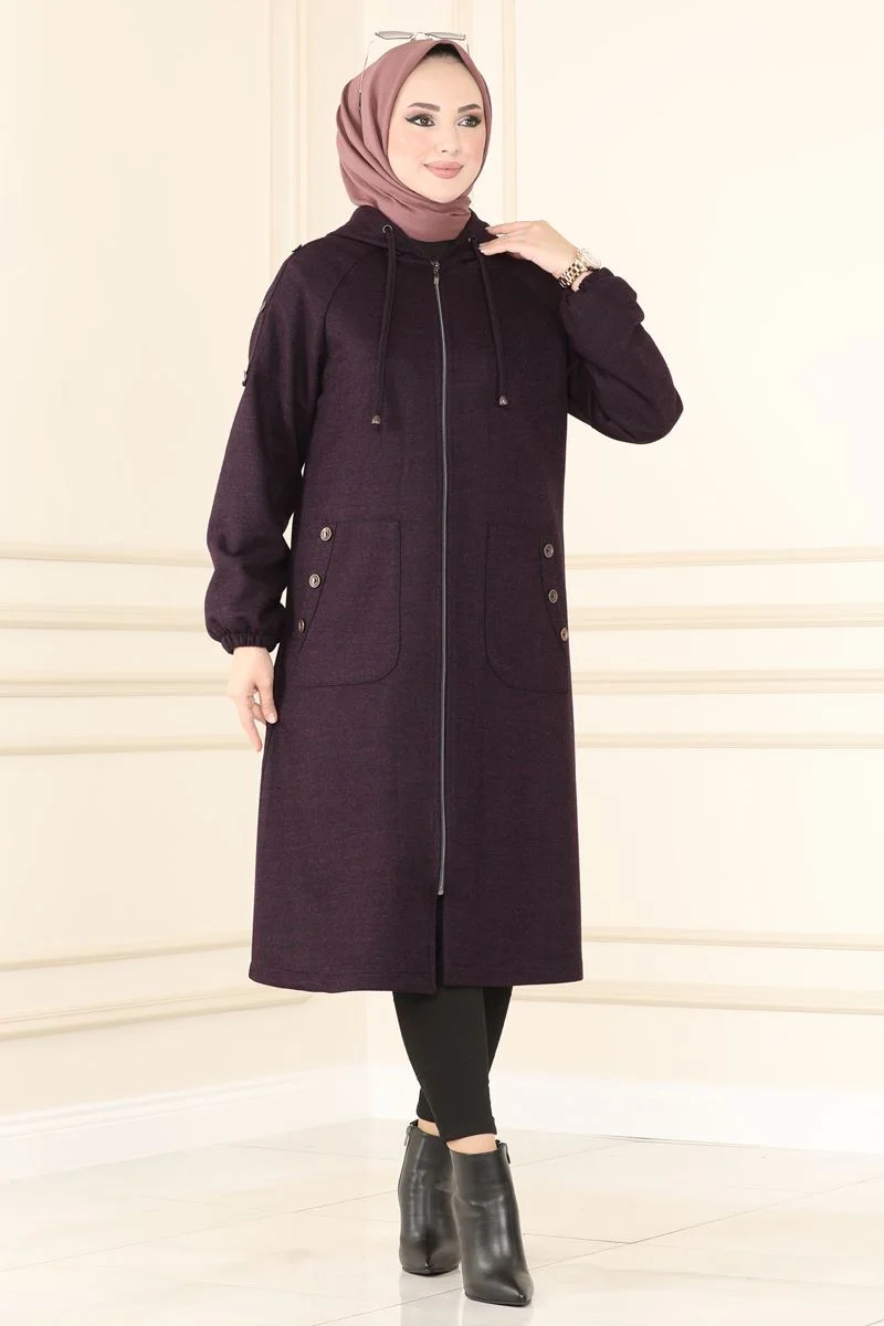 Overcoat 2204PD194 sv - الصورة 14