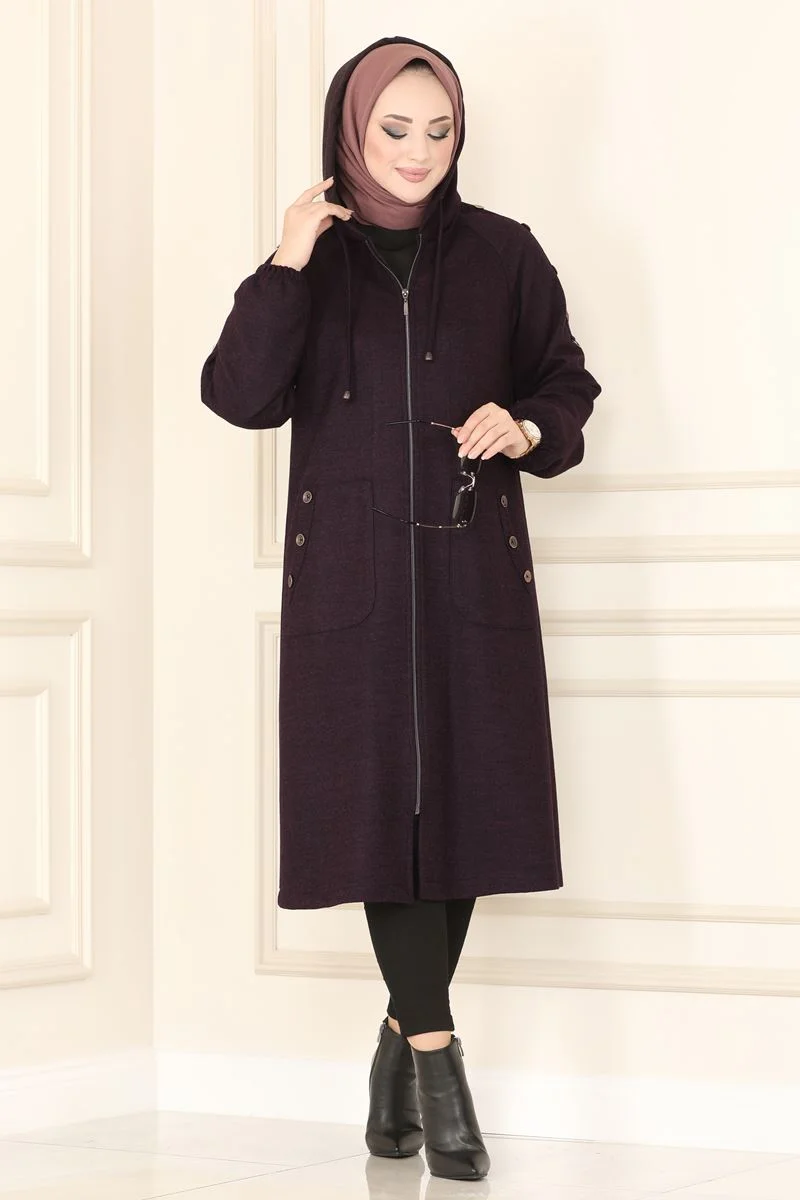 Overcoat 2204PD194 sv - الصورة 16