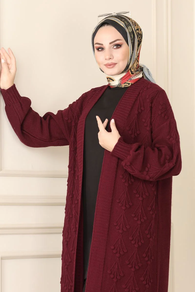 Cardigan 6096ANR790 sv - الصورة 10