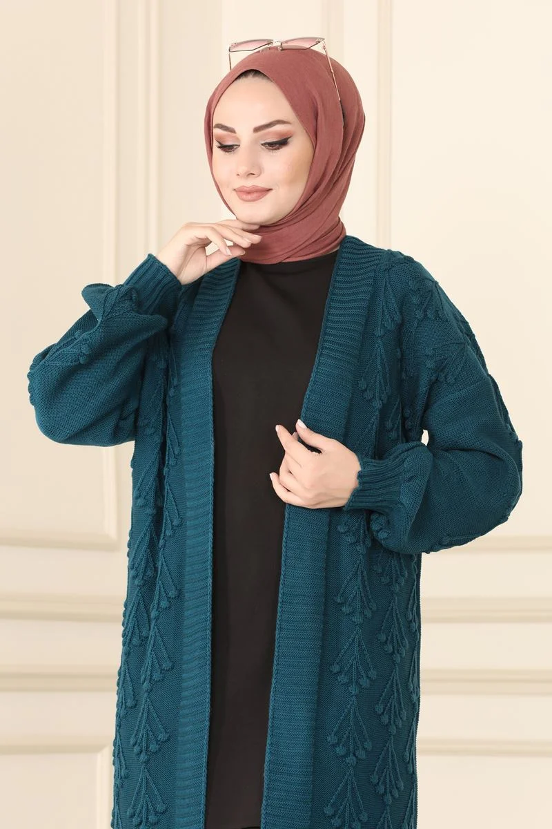 Cardigan 6096ANR790 sv - الصورة 6