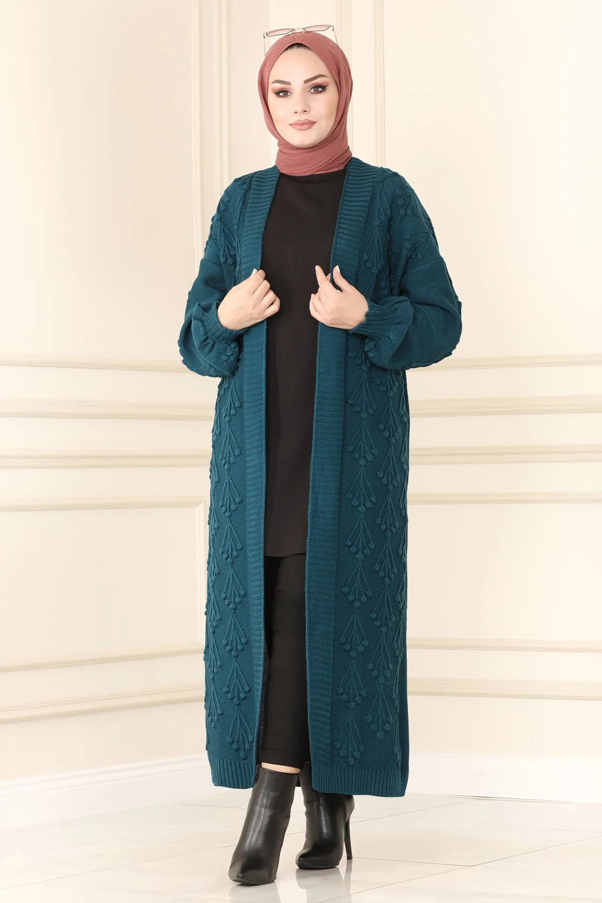 Cardigan 6096ANR790 sv - الصورة 9