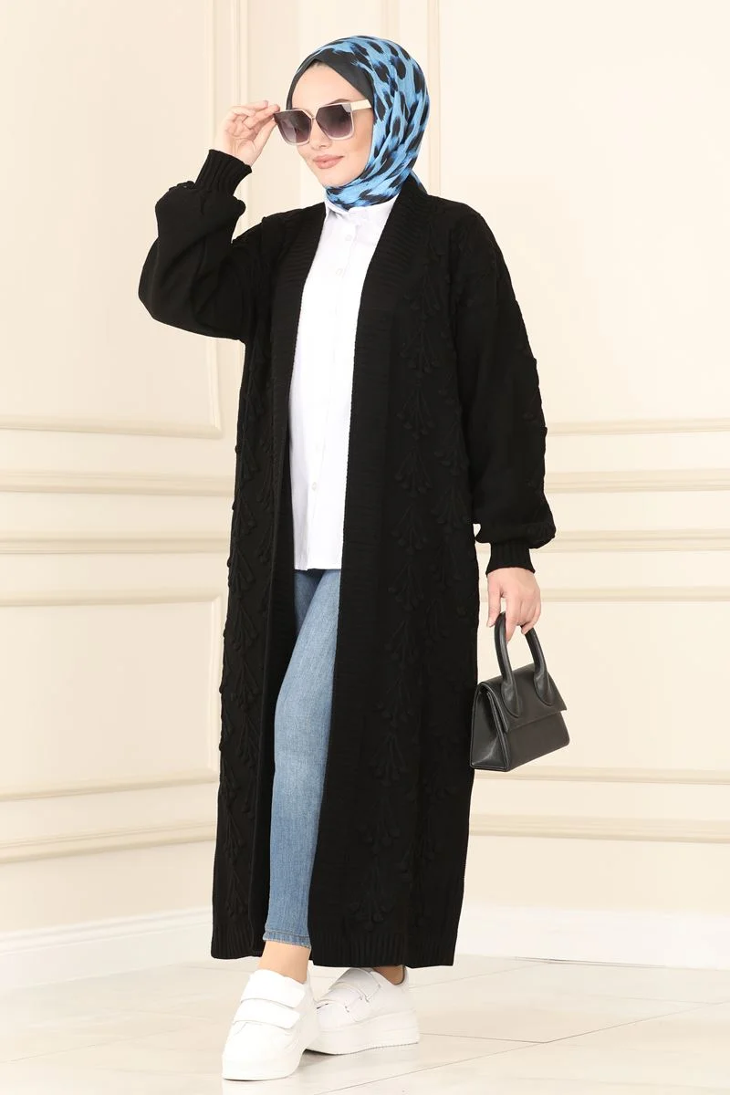 Cardigan 6096ANR790 sv - الصورة 2