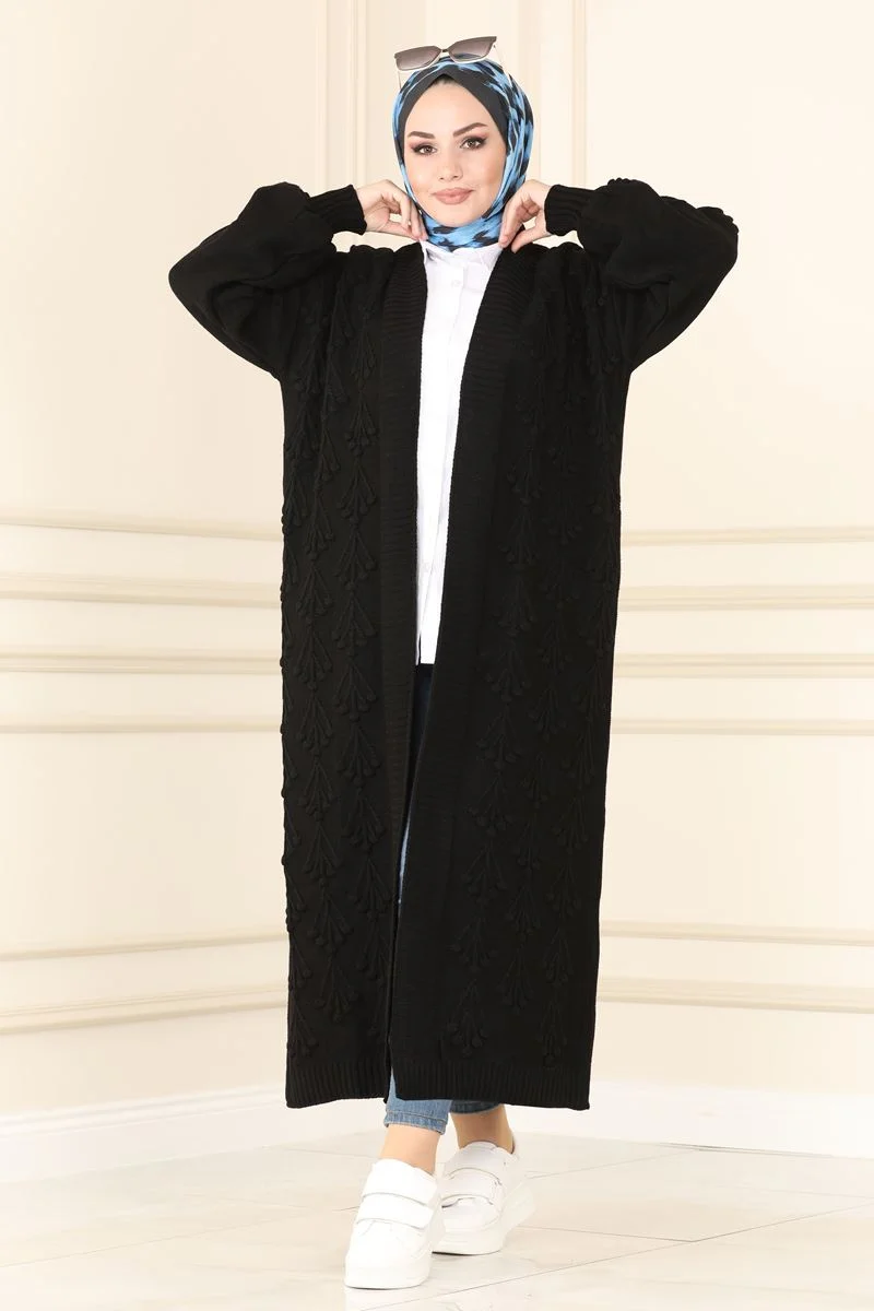 Cardigan 6096ANR790 sv - الصورة 3