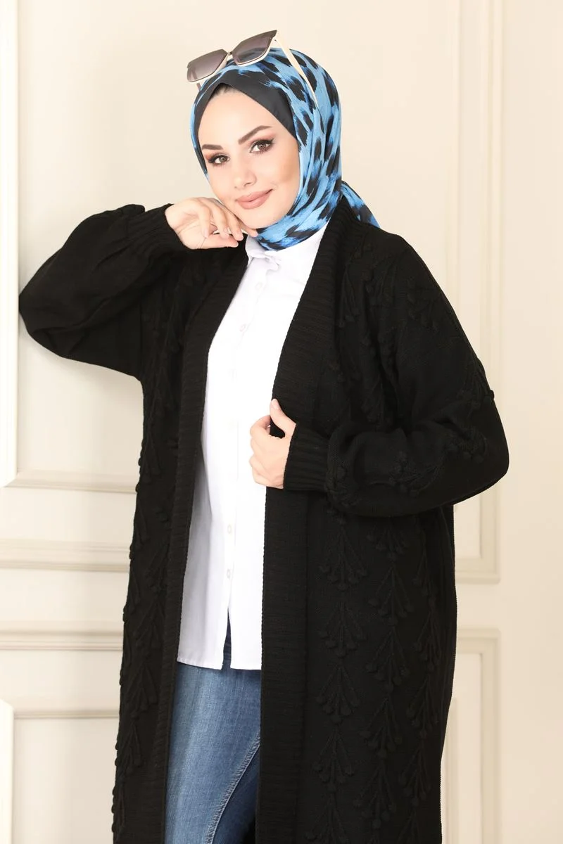 Cardigan 6096ANR790 sv - الصورة 4