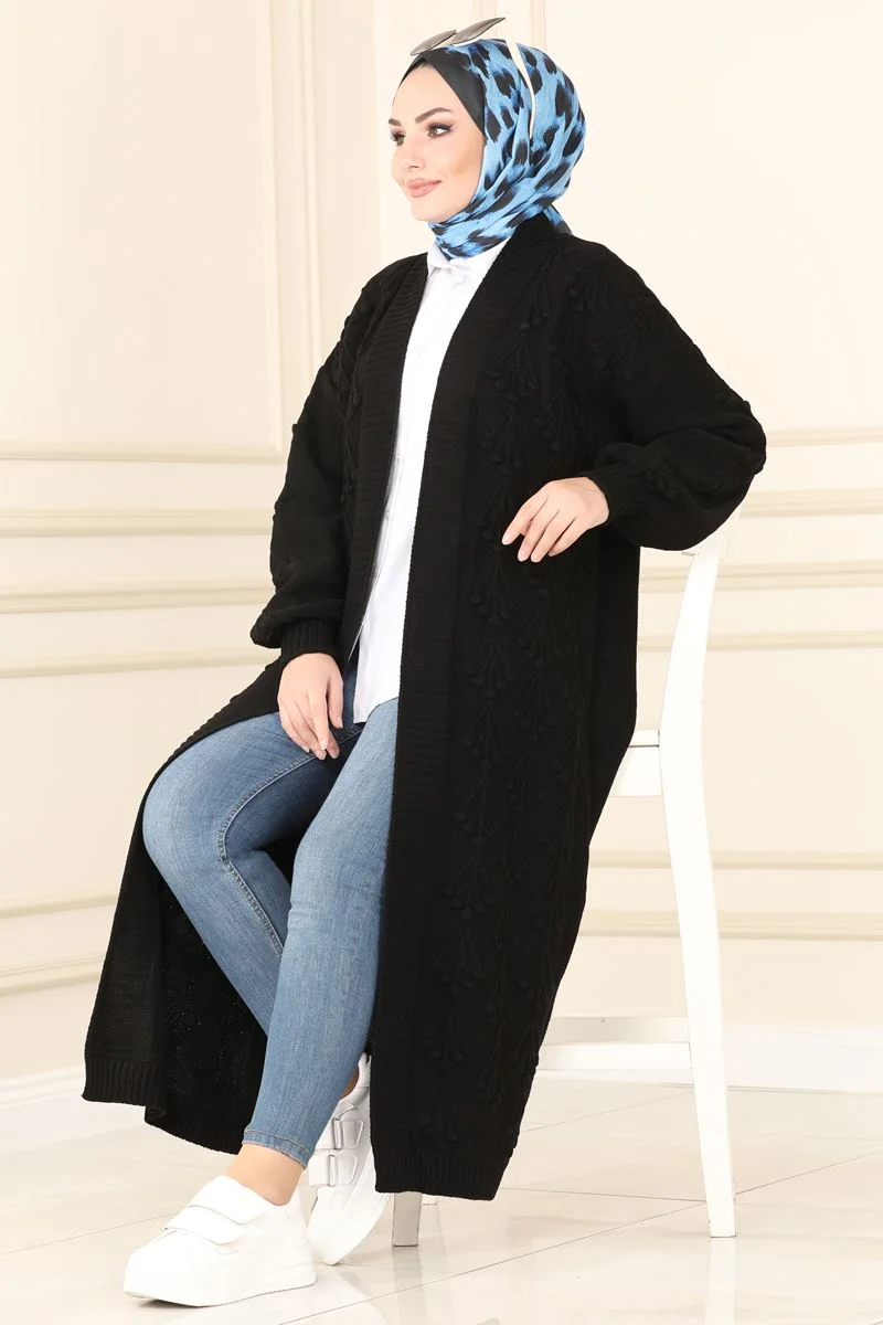 Cardigan 6096ANR790 sv - الصورة 5
